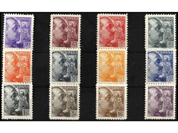 ESPAÑA. SERIE COMPLETA. 12 valores. Bien centrados. Ed.867/78. Cat. ...