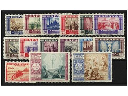ESPAÑA. SERIE COMPLETA, 15 valores. Ed.889/903. Cat. 475€.