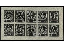 ESPAÑA: AYUNTAMIENTO DE BARCELONA. PROYECTO NO ADOPTADO. 60 cts. ...