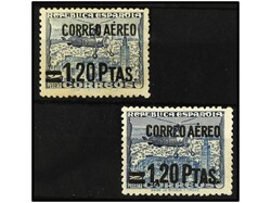 ESPAÑA E. LOCALES PATRIOTICAS: BARCELONA. 1,20 pts. s. 2 pesetas ...