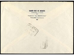 ESPAÑA E. LOCALES PATRIOTICAS: BURGOS. 1937. TOLOSA a LAS PALMAS. ...