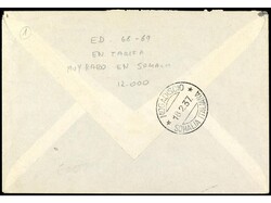 ESPAÑA E. LOCALES PATRIOTICAS: BURGOS. 1937. BURGOS a MOGADISCIO ...