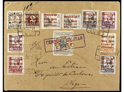 ESPAÑA E. LOCALES PATRIOTICAS: LUGO. 1937. LUGO a VIGO. Serie ...