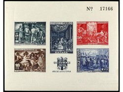 ESPAÑA: BENEFICENCIA. HB. Dentada y sin dentar. Ed.34 y 35. Cat. ...