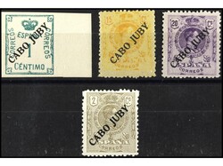 COLONIAS ESPAÑOLAS: CABO JUBY. SERIE COMPLETA, excelentes centrajes. ...