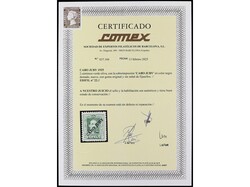 COLONIAS ESPAÑOLAS: CABO JUBY. 2 céntimos verde, Tipo II, d. 12 2 ...