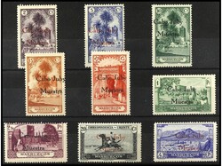 COLONIAS ESPAÑOLAS: CABO JUBY. SERIE COMPLETA. 9 valores. ...