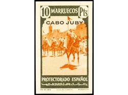 COLONIAS ESPAÑOLAS: CABO JUBY. SERIE COMPLETA. 17 valores SIN DENTAR ...