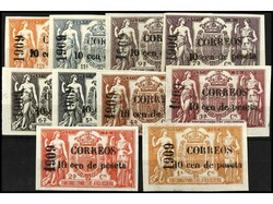 COLONIAS ESPAÑOLAS: ELOBEY, ANNOBON Y CORISCO. Serie a falta de 1,25 ...