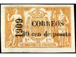 COLONIAS ESPAÑOLAS: ELOBEY, ANNOBON Y CORISCO. Serie a falta de 1,25 ...