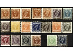 COLONIAS ESPAÑOLAS: FERNANDO POO. SERIE COMPLETA. 20 valores. Gomas ...