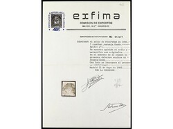 FILIPINAS. 5 cuartos bermellón. Amplios márgenes. RARO. Cert. ...