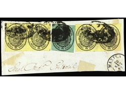 FILIPINAS. CORREO OFICIAL. 1/2 onza (2 parejas) y 4 onzas, sobre ...