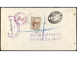 COLONIAS ESPAÑOLAS: GUINEA. 1938. RIO BENITO a NUEVA YORK. Serie ...