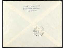 COLONIAS ESPAÑOLAS: IFNI. 1950. IFNI a SUIZA. Carta certificada, ...