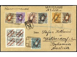 COLONIAS ESPAÑOLAS: MARRUECOS. 1909. MAZAGÁN a AUSTRIA. Carta ...