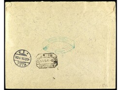 COLONIAS ESPAÑOLAS: MARRUECOS. 1905. TÁNGER a ALEMANIA. 4/4 cts. ...