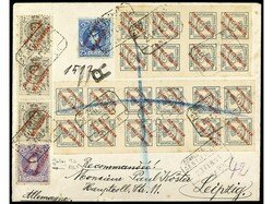 COLONIAS ESPAÑOLAS: MARRUECOS. 1911. TÁNGER a ALEMANIA. ...