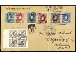 COLONIAS ESPAÑOLAS: MARRUECOS. 1909. MAZAGÁN a ALEMANIA. Carta ...