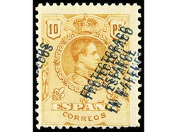COLONIAS ESPAÑOLAS: MARRUECOS. SERIE COMPLETA, HABILITACIÓN DOBLE. ...