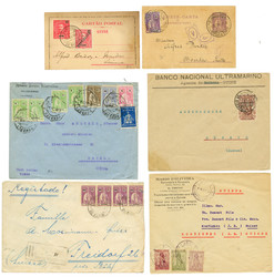 7210: Sammlungen und Posten Portugiesische Kolonien - Briefe Posten