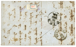 ROMANIA - CRIMEAN WAR : 1856 AUSTRIA Pair 3kr + 9kr canc. K.K ÖST. F ...