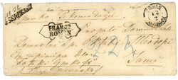 ROMANIA : FRANCO / ROMAN + ROMAN MOLDOVA + RECEPISSE on envelope to ...