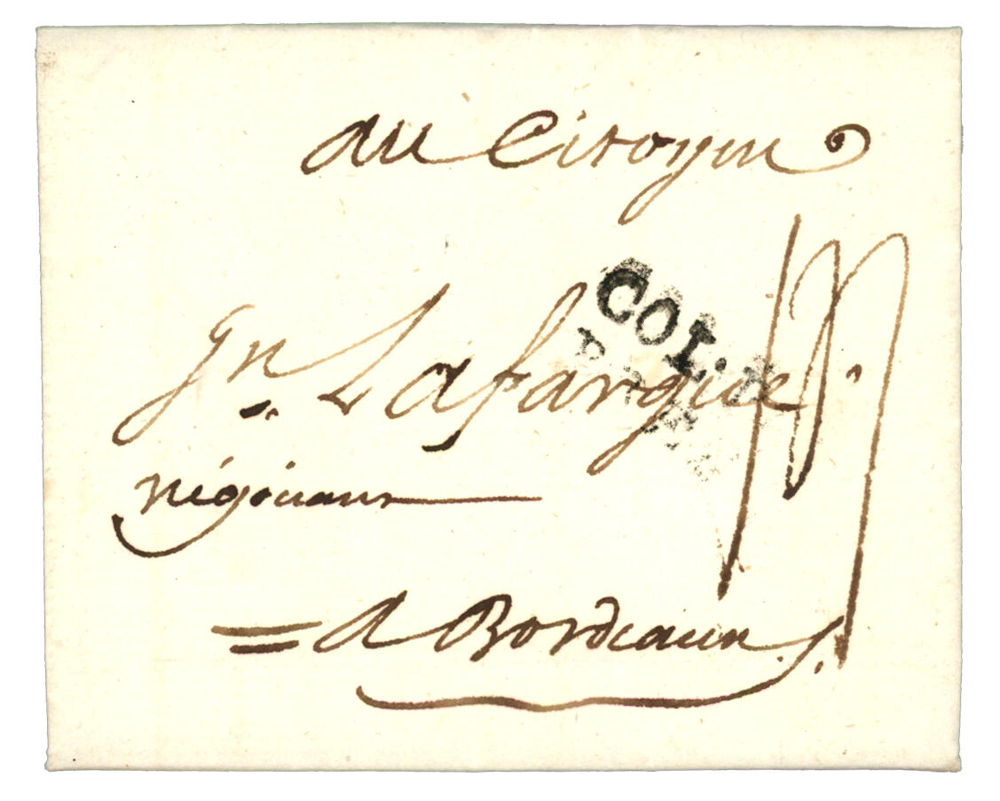 USA - VIRGINIE - French admiral VAN STABEL : 1794 COL. PAR BREST on ...