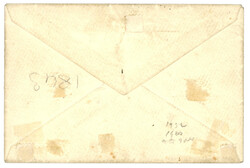 SENEGAL : Provisoire 5 s/ 20c (n°1) obl. sur petite enveloppe Non ...