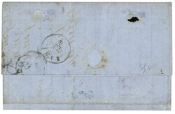 ALBANIA : 1870 AUSTRIA 10k canc. TRIEST COL. VAPORE + TURKEY 1g canc. ...