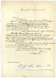 COLOMBIA : 1878 British cds SAVANILLA+ T + rare red 15c Tax marking ...