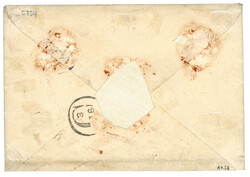 HAITI via CUBA to US : 1886 3c (x2) + 7c (x2) on REGFISTERED envelope ...