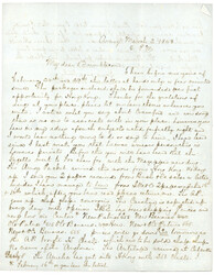 AMOY : 1848 Entire letter datelined AMOY 2 march 1848 to CHIN CHOW ...
