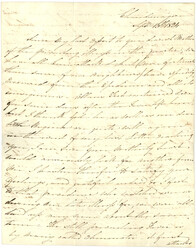 INDIA - CHANDERNAGORE (French possession) : 1824 INDIA LETTER ...