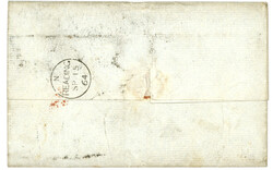 INDIA 1864 INDIA 8p (x2) + 4a+ 8a canc. MADRAS + GREAT BRITAIN 2d on ...