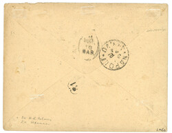NAPLES - Incoming Mail : 1884 HAITI First ISSUE 3c + 7c with 4 nice ...