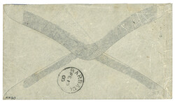 NIGER COAST - LOKOJA to BARBADOS : 1900 GB 1d canc. LOKOJA POST ...