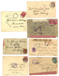 7999: Cabo de Buena Esperanza Guerra de los Bóers - Covers bulk lot