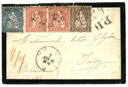 5655146: スイス・座ったヘルヴェティア、目打あり