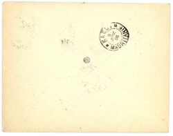 MAURITANIE : 1906 1c + TAXE n°1 + n°2 + n°3 obl. KAEDI sur ...