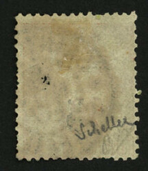 SENEGAL : 5 s/ 20c (n°1) obl. Cote 275?. Qqles dents courtes. Signé ...