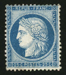 25c CERES Type II (n°60B) neuf * avec gomme d' origine partielle. ...