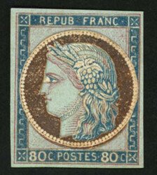 2565030: Francia Emisión Cérès Dentelé