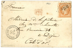 2070120: China Französische Post - Stempel