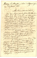 WOOSUNG - Paquebot IMPERATRICE EUGENIE : 1861 40c (n°16) TTB margé ...