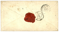 Paire du 1F EMPIRE pour la LOUISIANE : 1854 Paire 1F (n°18) ...