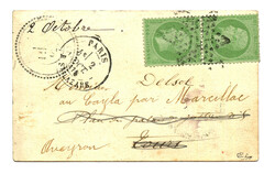 2565023: France Emission Siège de Paris 1870-71