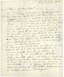 1832 GRANDE BRETAGNE PAR GRANVILLE en ROUGE (rare = Ind 24) sur ...