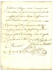 1771 B/COLONIES cinté sur lettre avec texte du CAP (HAITI) pour LYON ...