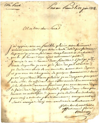 1774 COLONIES/B orné sur lettre daté "PORT AU PRINCE" HAITI pour ...